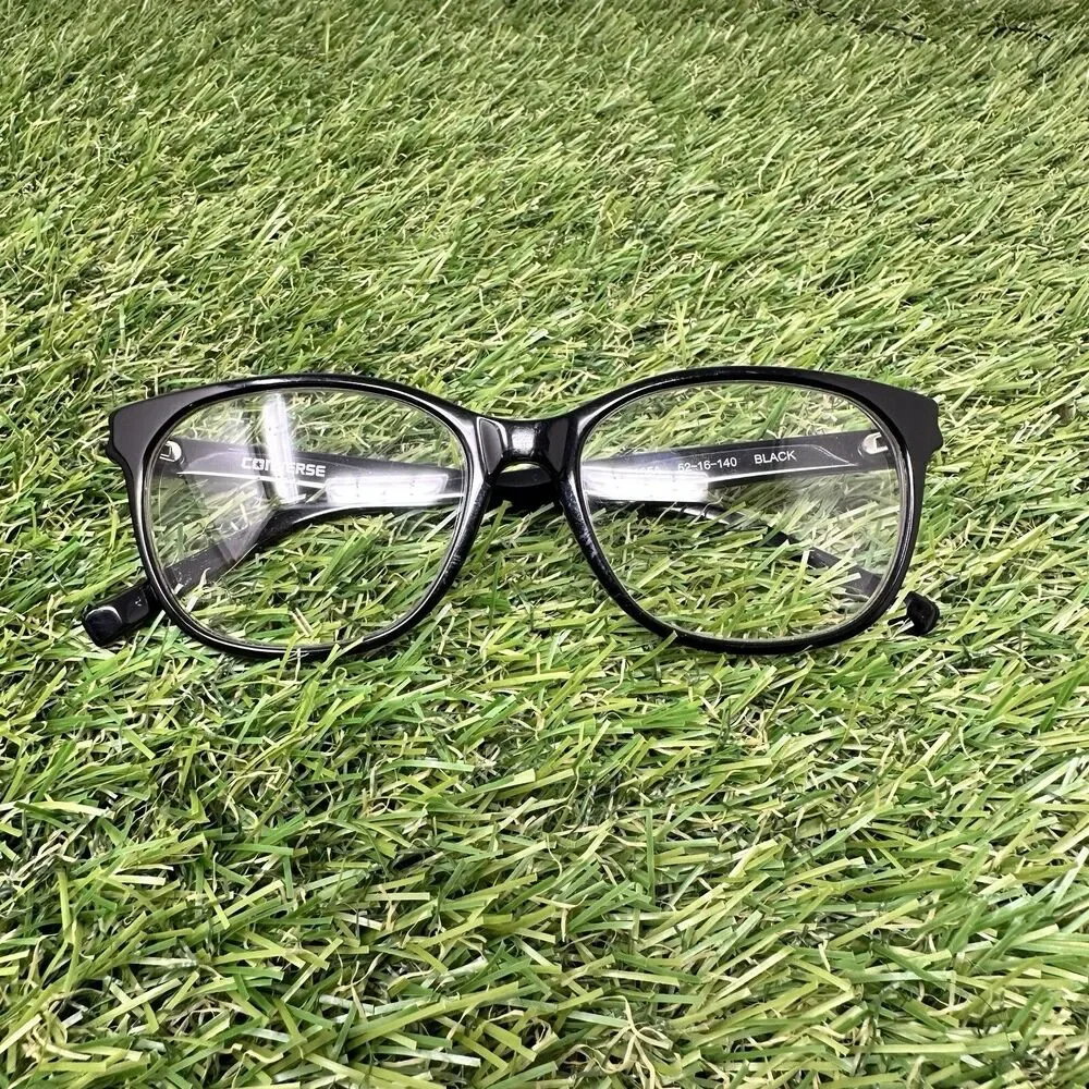 Converse Glasses Frames Only Black/White 105A 52-16-140 BLACK